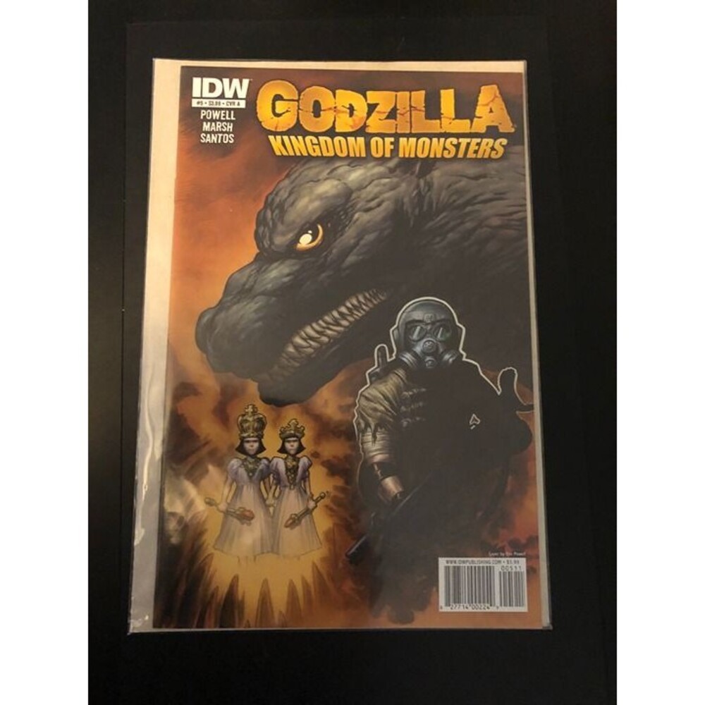 Godzilla Kingdom of Monsters #5 2011 IDW Publishing VF